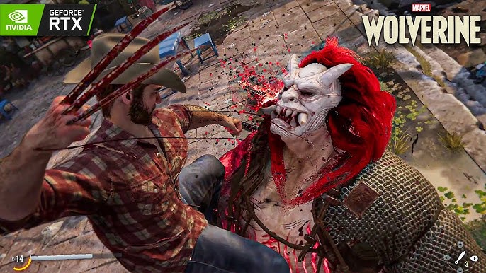 game is being developed by Insomniac Games & Marvel comics, known for its quality titles and innovation.d'Omega Red en tant que boss
Omega Red, one of Wolverine's formidable foes, poised for battle in the game.